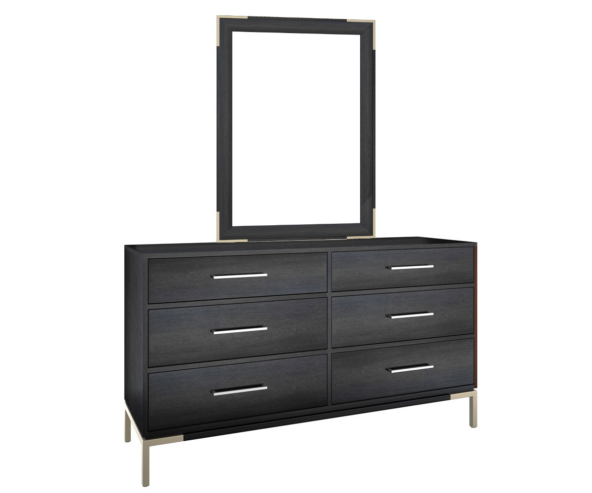 Manhattan 64" Dresser 6 Drawer | by Canal Dover Furniture