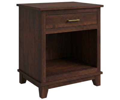 Bristol 1- Drawer Open Nightstand