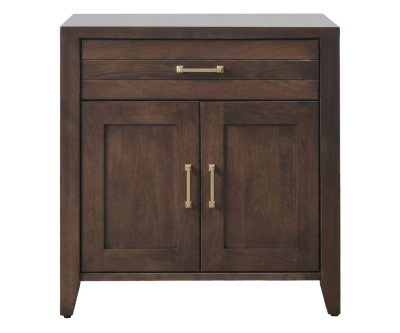 Leppke 1 Drawer - 2 Door Nightstand