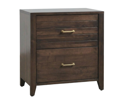 Leppke 2 Drawer Nightstand