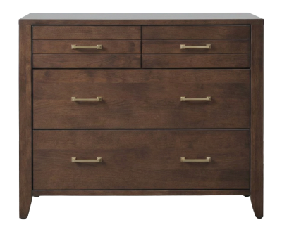 Leppke 4-Drawer / Top Drawer Split Chest