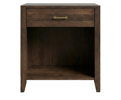 Leppke 1- Drawer Open Nightstand