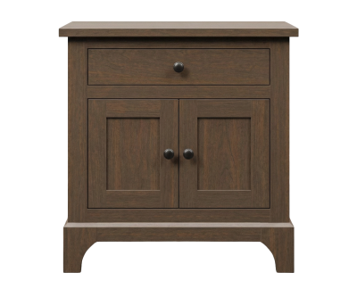 Darby 1 Drawer - 2 Door Nightstand