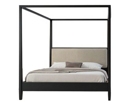 Elenor Upholstered Canopy Bed
