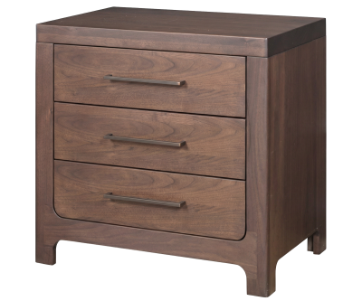 Nora 3 Drawer Nightstand